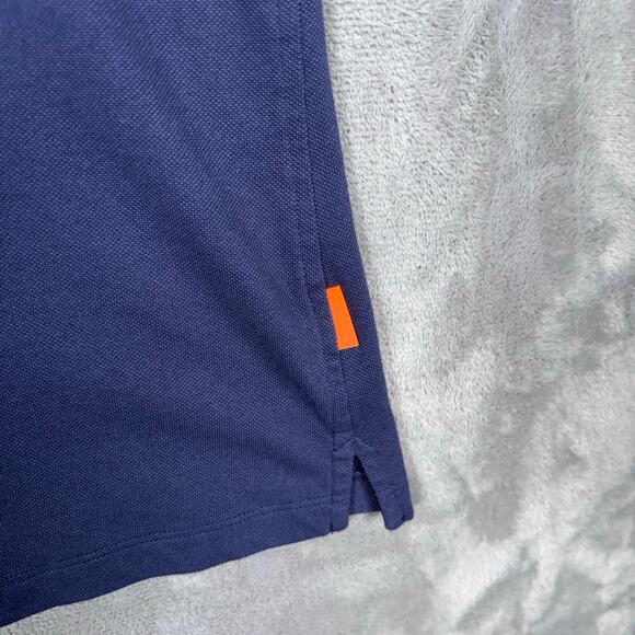 KJUS Navy Blue Stoke CL Polo Pique SS Shirt Men’s Size 52/L - Picture 4 of 6